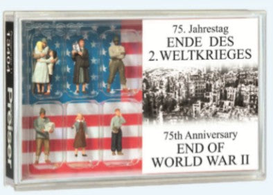 HO End of WWII 75th Anniversary American Figure Set (8)