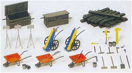 HO Tool Accessories for Track Workers (Kit)