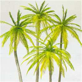 HO Palm Trees (4) (Kit)