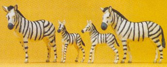 HO Zebras (4)