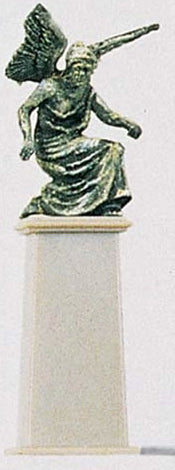 HO Angel Statue on Pedestal