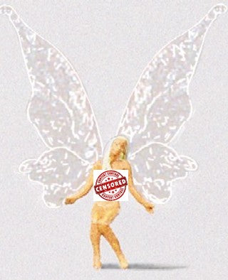 HO Nude Fairy Sitting