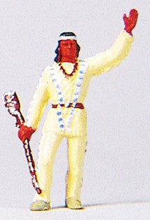 HO American Indian w/Rifle Male