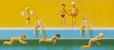 N Children Swimming, Standing & Sitting at Pool (8)