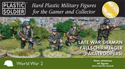 15mm Late WWII German Fallschirmjager Paratroopers (141)