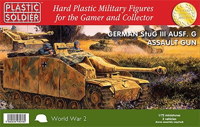 1/72 WWII German StuG III Ausf G w/Assault Gun (3)