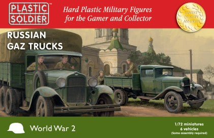 1/72 WWII Russian GAZ Trucks (6)