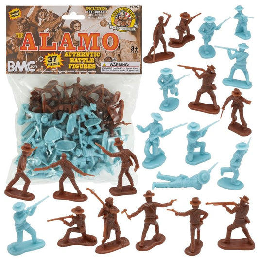 54mm The Alamo Figure Playset (37pcs) (Bagged) (BMC Toys)