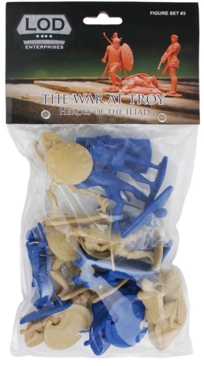 1/32 The War at Troy Heroes of the Iliad Greeks & Trojans Playset (12) (Bagged) (LOD Enterprises)