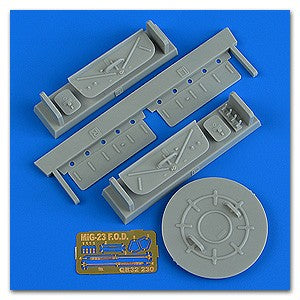 1/32 MiG23 FOD Covers w/Photo-Etch for TSM (D)