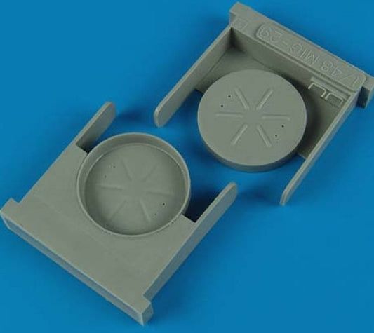 1/48 MiG29A Fulcrum Exhaust Covers for ACY (D)
