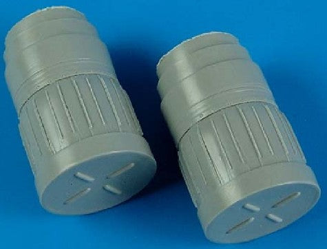 1/48 MiG29 Fulcrum Correct Exhaust Nozzles w/Covers for ACY (D)