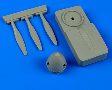 1/48 Spitfire Mk V DeHavilland Propeller w/Jig Tool for ARX (D)