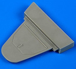 1/48 Bf109G Cockpit Rear Bulkhead Closed for EDU (D)