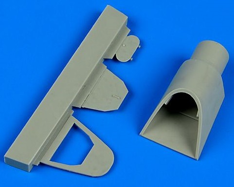 1/48 Bf109G Opened Cockpit Rear Bulkhead Standard for EDU (D)