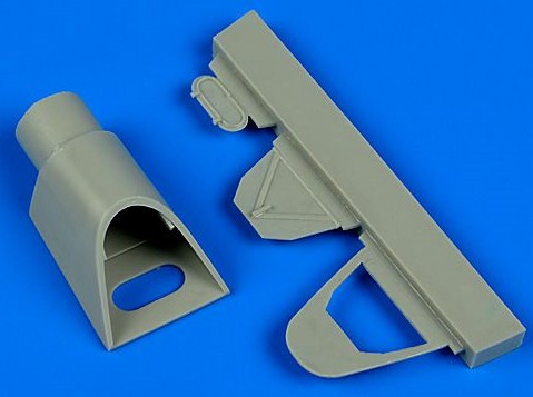 1/48 Bf109G Opened Cockpit Rear Bulkhead Eq MW50 or GM1 for EDU (D)