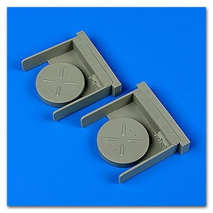 1/48 MiG29A Fulcrum Exhaust Covers Type B for LNR (D)