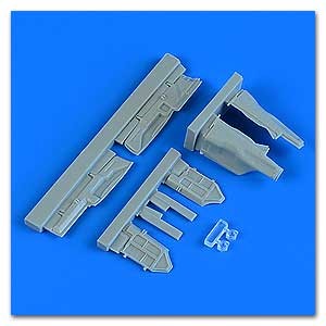 1/48 MiG29 Fulcrum Undercarriage Covers w/Clear Part for ACY