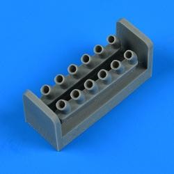 1/48 P40C Warhawk Exhaust for ACY (D)