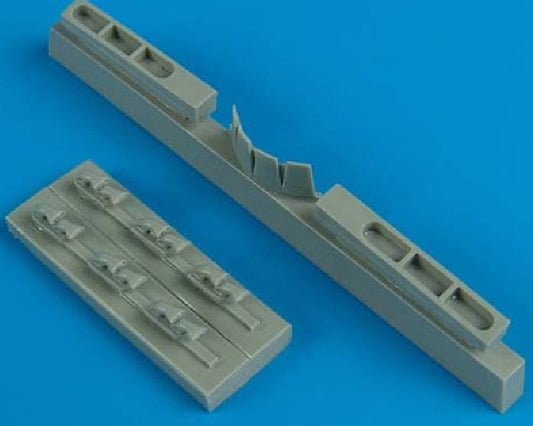 1/72 P40M/N Exhaust & Radiator Flaps for ACY