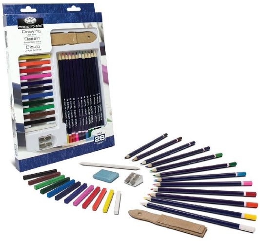 Essentials Drawing Pencils Art Set (28pc)