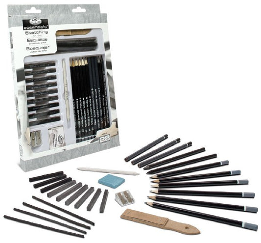 Essentials Sketching Pencils Art Set (28pc)