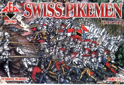 1/72 Swiss Pikemen XVI Century (20)