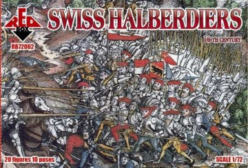 1/72 Swiss Halberdiers  XVI Century (20)