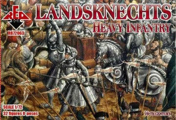 1/72 Landsknechts Heavy Infantry XVI Century (32)