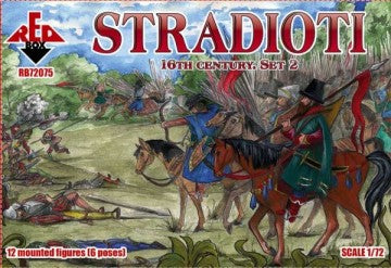 1/72 Stradioti XVI Century Set #2 (12 Mtd)