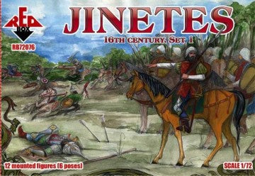 1/72 Jinetes XVI Century Set #1 (12 Mtd)