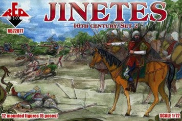 1/72 Jinetes XVI Century Set #2 (12 Mtd)