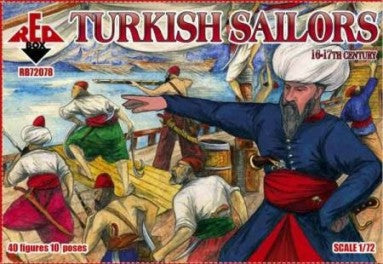 1/72 Turkish Sailors XVI-XVII Century (40)