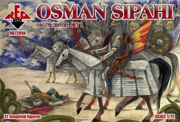 1/72 Osman Sipahi XVI-XVII Century Set #1 (12 Mtd)