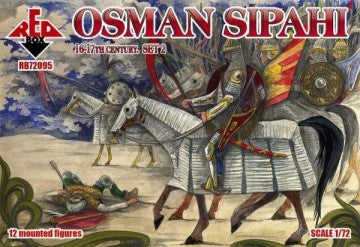 1/72 Osman Sipahi XVI-XVII Century Set #2 (12 Mtd)