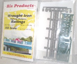 HO 50' Wrought Iron Highway Overpass Railings (4)