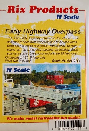 N 50' Highway Overpass