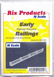 N 50' Early Highway Railings (4)