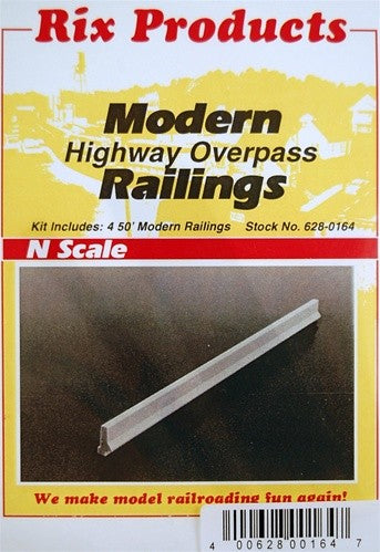 N 50' Modern Highway Railings (4) (D)