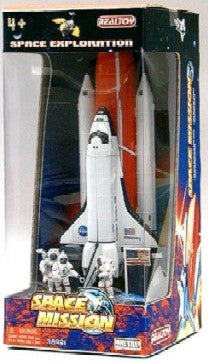 Space Shuttle w/Booster & Astronauts Die Cast Playset