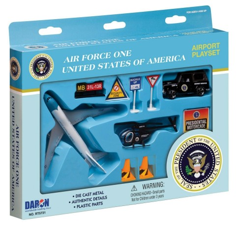 Air Force One Airport Die Cast Playset (12pc Set)