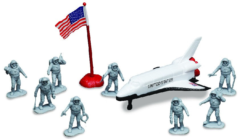 NASA Space Astronauts Plastic Playset (11pc)