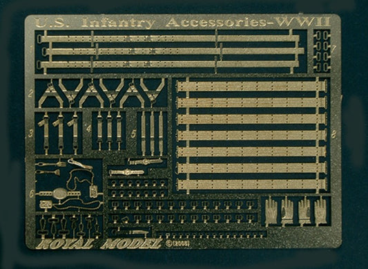 1/35 WWII US Infantry Accessories (Photo-Etch)