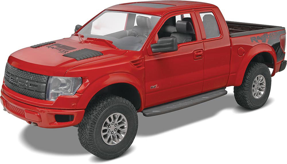 1/25 Ford F150 SVT Raptor Pickup Truck (Red) (Snap)