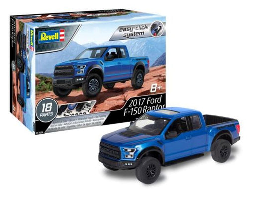 1/25 2017 Ford F150 Raptor Pickup Truck (Blue) (Snap)