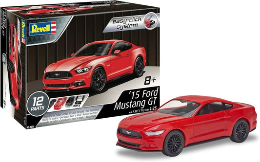 1/25 2015 Ford Mustang GT (Red) (Snap)