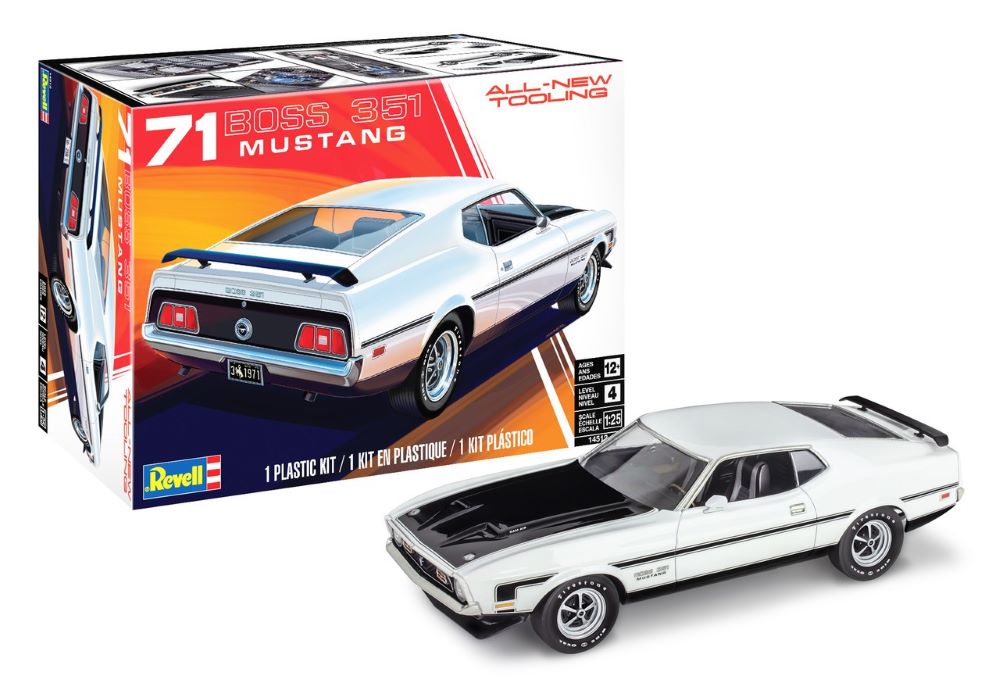 1/25 1971 Mustang Boss 351