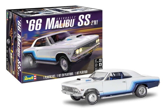 1/24 1966 Chevrolet Malibu SS (2 in 1)