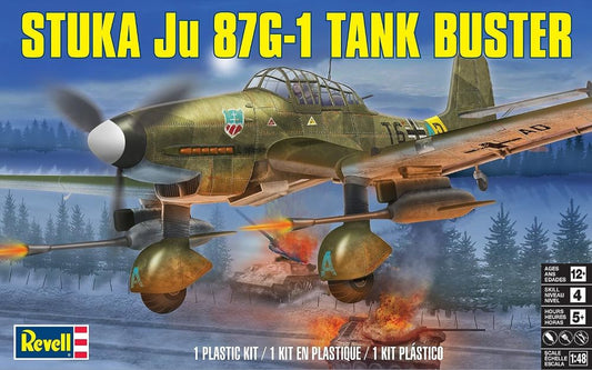 1/48 Stuka Ju87G1 Tank Buster Aircraft