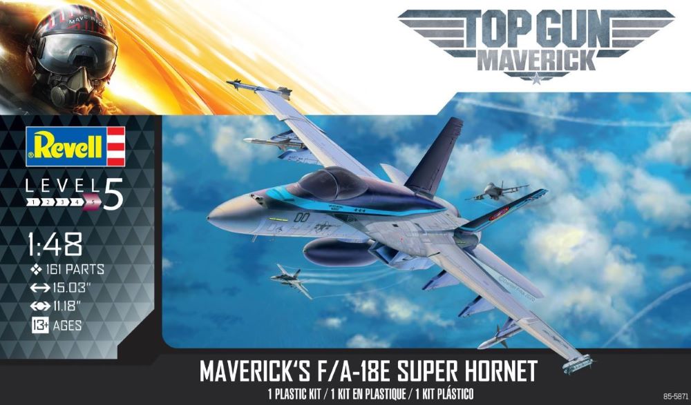 1/48 Top Gun Maverick: F/A18E Super Hornet Aircraft